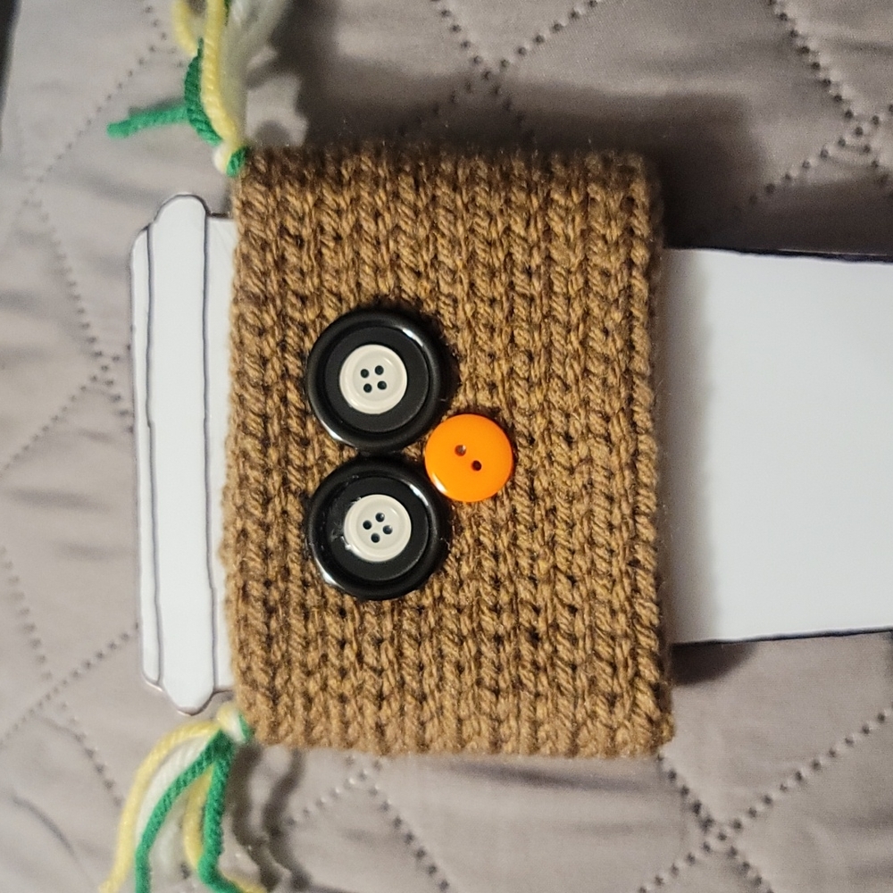 Handmade owl cozy